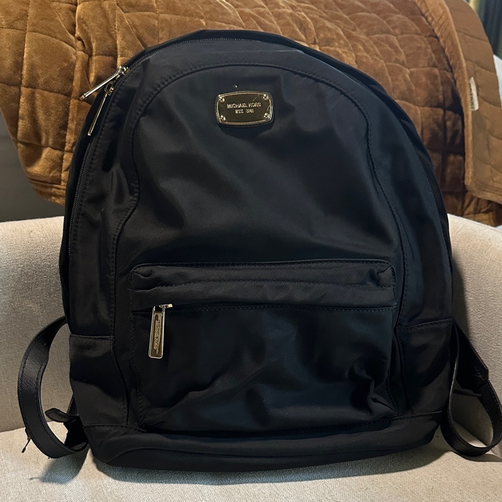 Michael Kors Black Backpack
